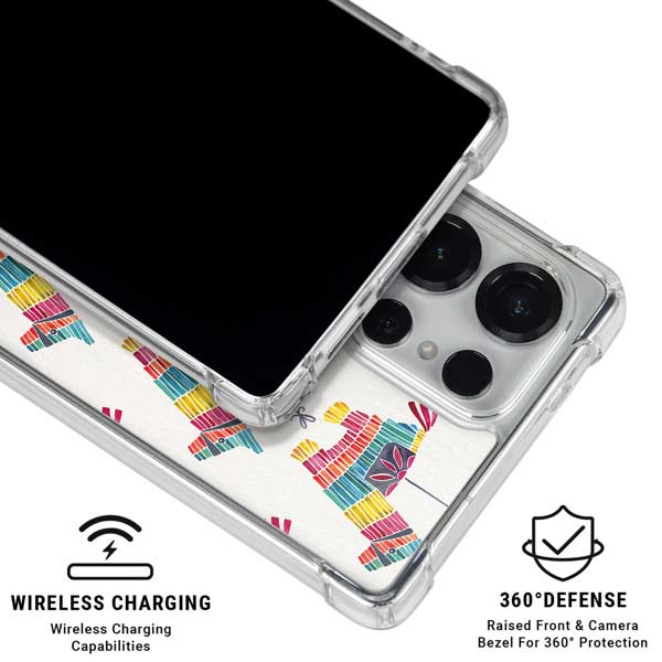 Pinata Case Llama Pinata Galaxy S25 Ultra Clear Case | Skinit