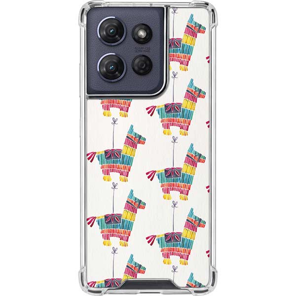 Llama Pinata by Cat Coq Moto G 5G (2025) Clear Case