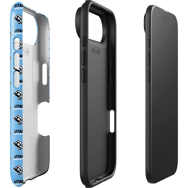 NHL Utah Mammoth Logo Pattern iPhone 17 Air Impact Case