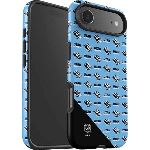 NHL Utah Mammoth Logo Pattern iPhone 17 Air Impact Case