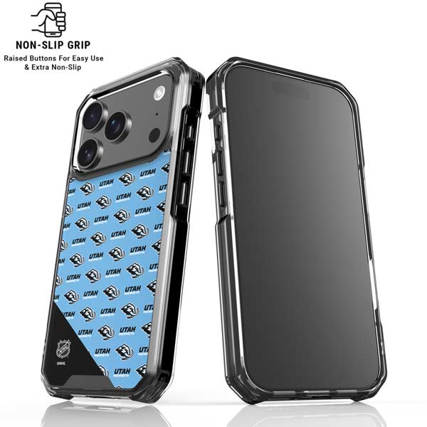 NHL Utah Mammoth Logo Pattern iPhone 17 Pro Max MagSafe Case