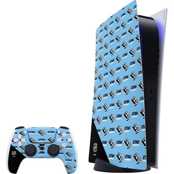 NHL Utah Mammoth Logo Pattern PS5 Digital Edition Bundle Skin