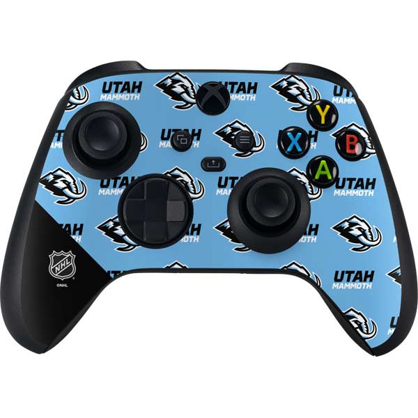 NHL Utah Mammoth Logo Pattern Xbox Series X Controller Skin