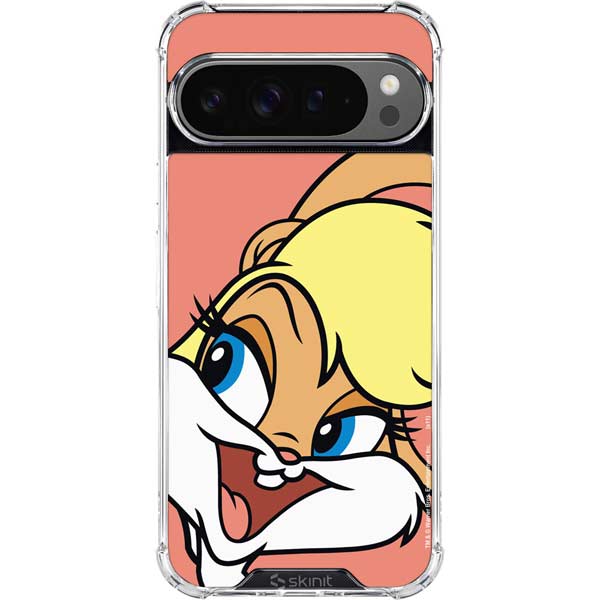 Looney Tunes Lola Bunny Zoomed In Google Pixel 10 Pro Clear Case