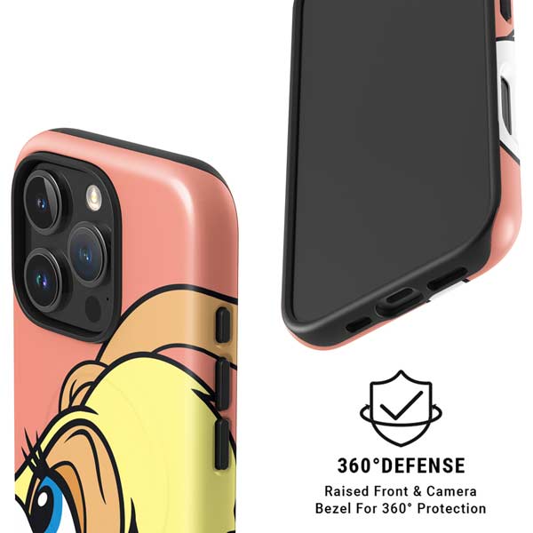 Looney Tunes Lola Bunny Zoomed In iPhone 16 Pro Max Magsafe Impact Case
