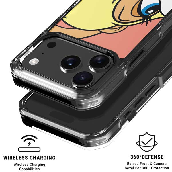Looney Tunes Lola Bunny Zoomed In iPhone 17 Pro MagSafe Case
