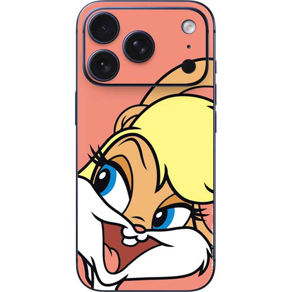 Looney Tunes Lola Bunny Zoomed In iPhone 17 Pro Max Skin