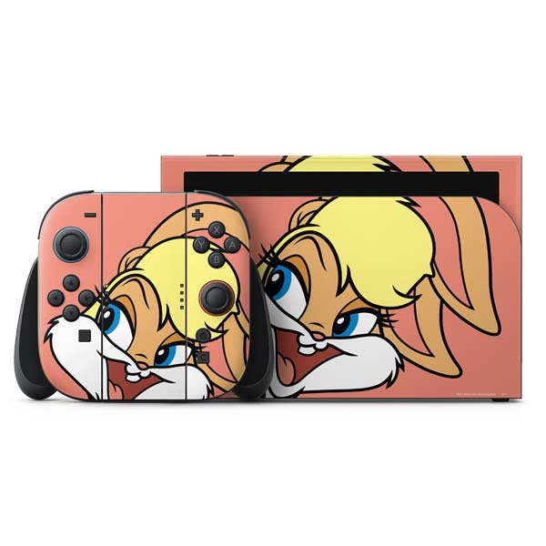 Looney Tunes Lola Bunny Zoomed In Nintendo Skins