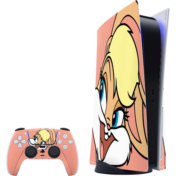 Looney Tunes Lola Bunny Zoomed In PlayStation PS5 Skins
