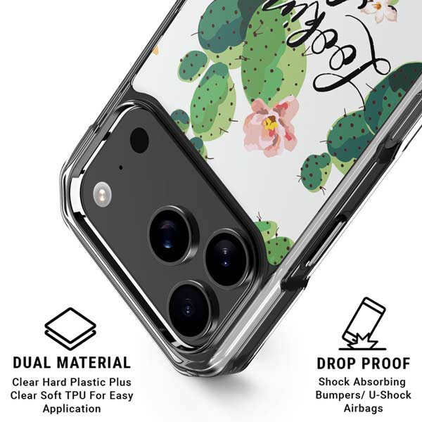 Looking Sharp iPhone 17 Pro Clear Case