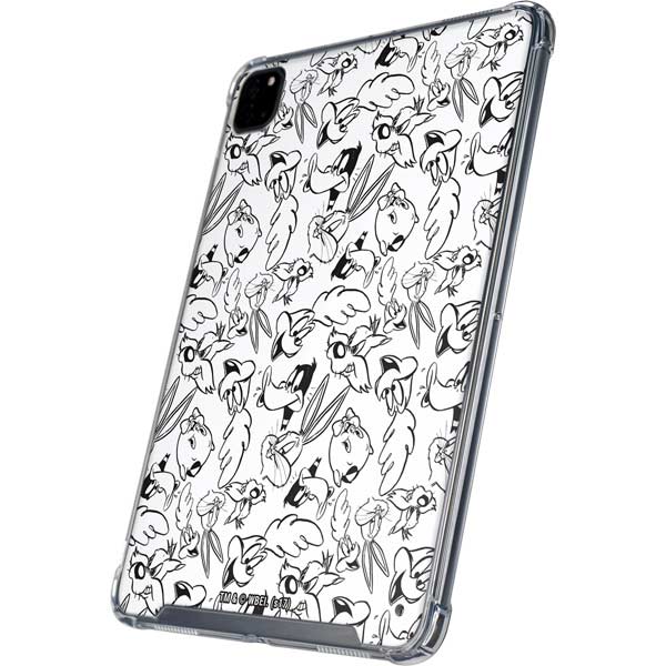 Looney Tunes Looney Squad Black and White Grid iPad Cases