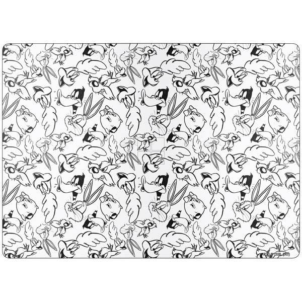 Looney Tunes Looney Squad Black and White Grid Surface Laptop 7 15in Skin