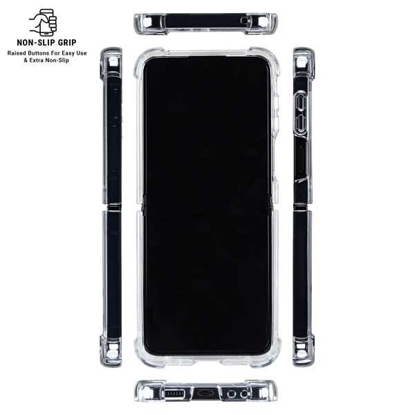 Looney Tunes All Together Galaxy Z Flip7 Clear Case