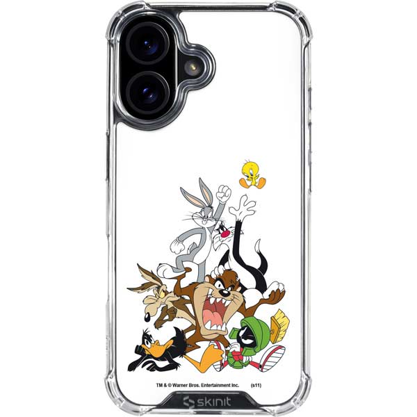Looney Tunes All Together iPhone 16 Plus Clear Case