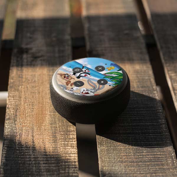 Looney Tunes Beach Amazon Echo Dot Skin