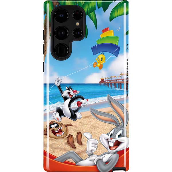 Looney Tunes Beach Galaxy S25 Ultra Impact Case
