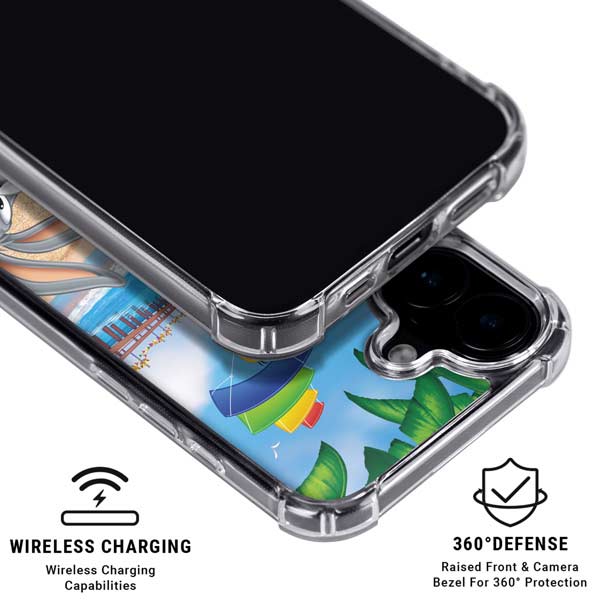 Looney Tunes Beach iPhone 16 MagSafe Case