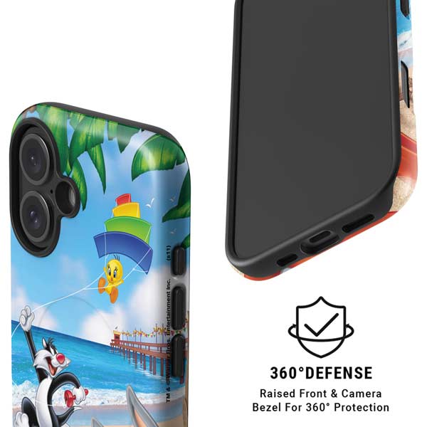 Looney Tunes Beach iPhone 16 Plus Magsafe Impact Case