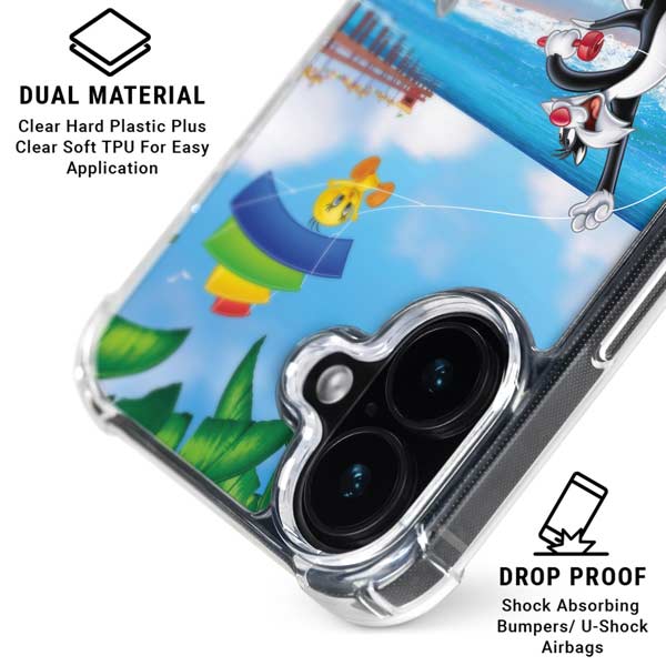 Looney Tunes Beach iPhone 17 MagSafe Case