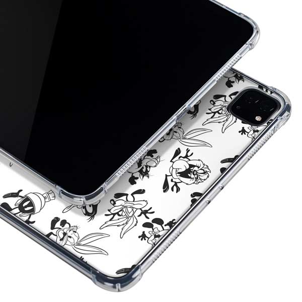 Looney Tunes Big Head Pattern iPad Pro 11in (2024) Clear Case