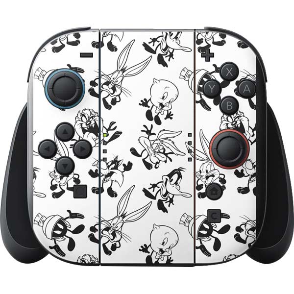 Looney Tunes Big Head Pattern Nintendo Switch 2 (2025) with Joy-Con Skin