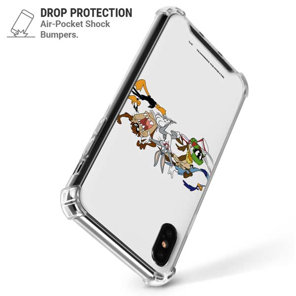 Looney Tunes Chase iPhone X/XS Clear Case