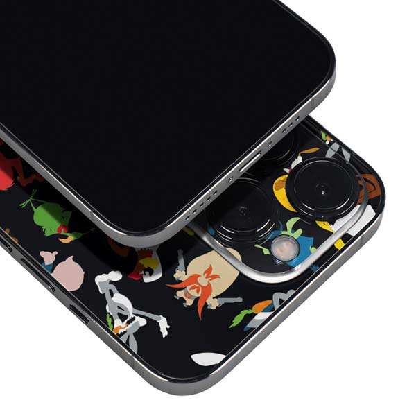 Looney Tunes Identity Pattern iPhone 15 Pro Max Skin