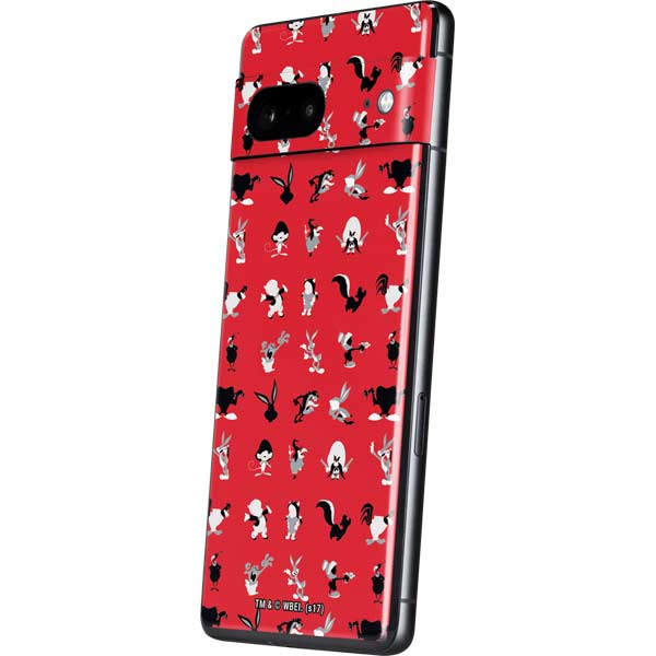 Looney Tunes Identity Red Pattern Pixel Skins