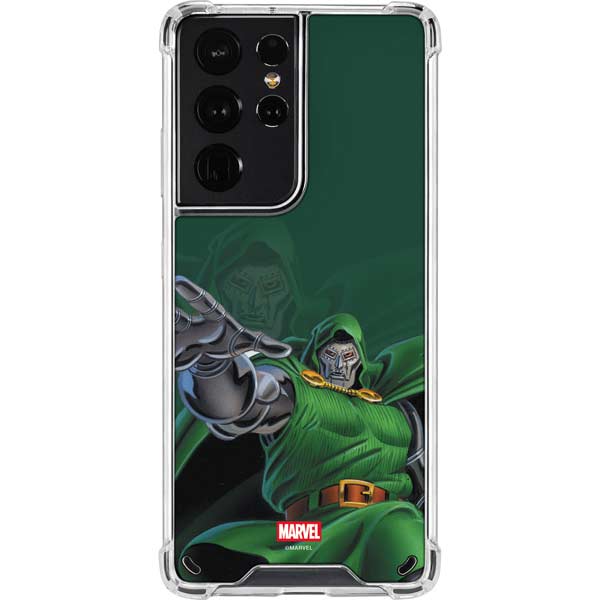 Marvel Dr. Doom Lord Doom Galaxy S21 Ultra 5G Clear Case