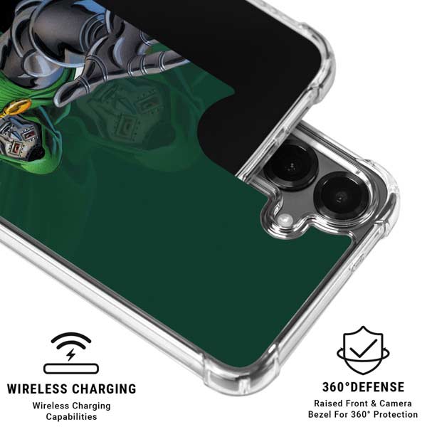 Marvel Dr. Doom Lord Doom Galaxy S26 Clear Case – Skinit
