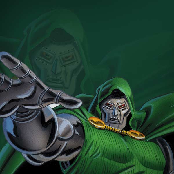 Marvel Dr. Doom Lord Doom iPhone X Skin