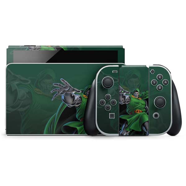 Marvel Dr. Doom Lord Doom Nintendo Switch OLED (2021) Skin