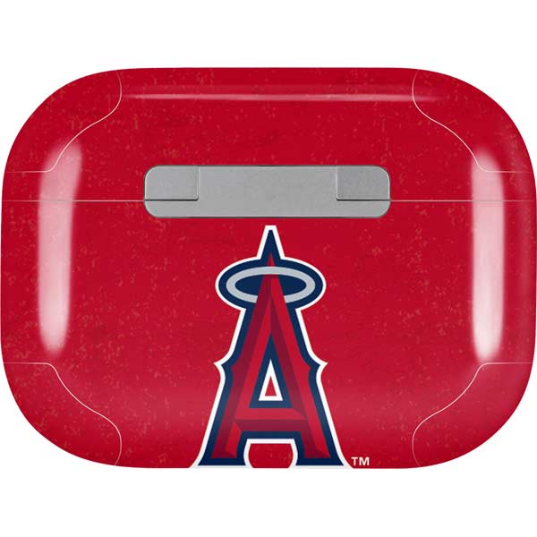 MLB Los Angeles Angels - Solid Distressed AirPods Skins
