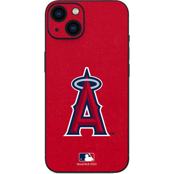 MLB Los Angeles Angels - Solid Distressed iPhone Skins