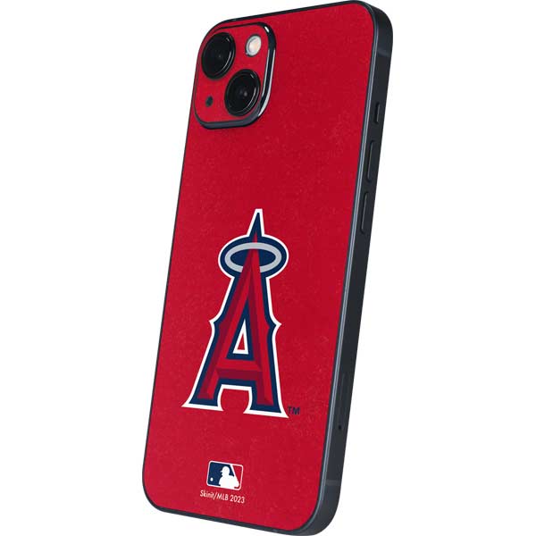 MLB Los Angeles Angels - Solid Distressed iPhone Skins