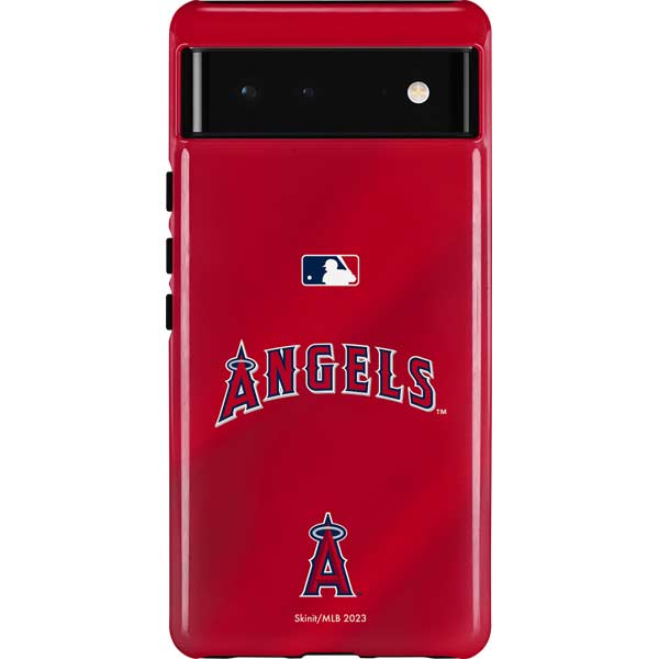 MLB Los Angeles Angels Alternate Jersey Pixel Cases