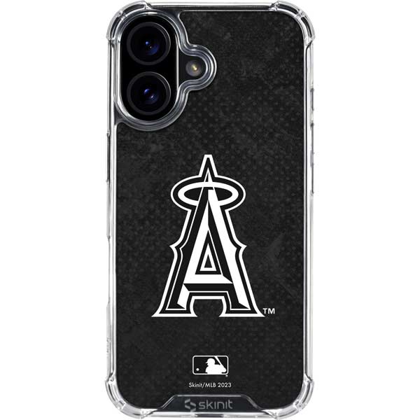 MLB Los Angeles Angels Dark Wash iPhone 17 Clear Case