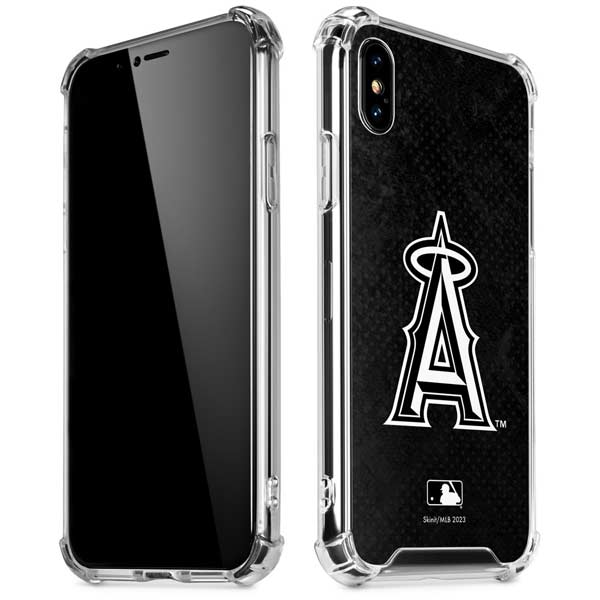 MLB Los Angeles Angels Dark Wash iPhone X/XS Clear Case