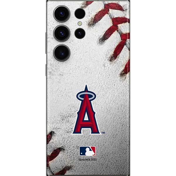 MLB Los Angeles Angels Game Ball Galaxy Skins