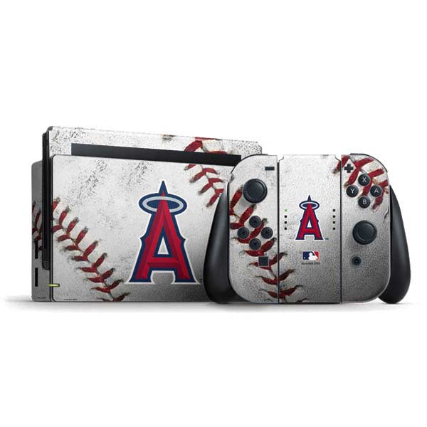 MLB Los Angeles Angels Game Ball Nintendo Skins