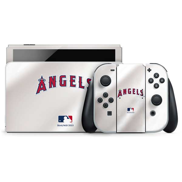 MLB Los Angeles Angels Jersey Nintendo Skins
