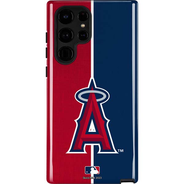 MLB Los Angeles Angels Split Galaxy Cases