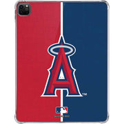 MLB Los Angeles Angels Split iPad Pro 11in (2024) Clear Case