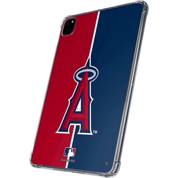 MLB Los Angeles Angels Split iPad Pro 11in (2024) Clear Case