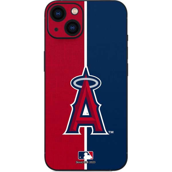 MLB Los Angeles Angels Split iPhone Skins