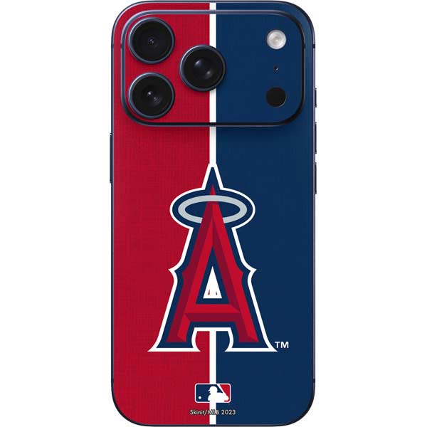 MLB Los Angeles Angels Split iPhone 17 Pro Max Skin