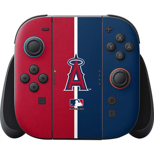 MLB Los Angeles Angels Split Nintendo Skins