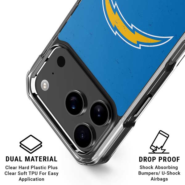 NFL Los Angeles Chargers - Alternate Distressed iPhone 17 Pro MagSafe Case