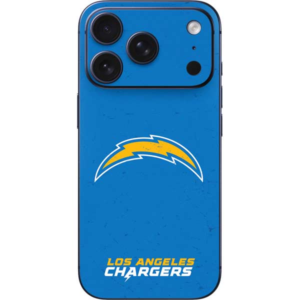 NFL Los Angeles Chargers - Alternate Distressed iPhone 17 Pro Skin