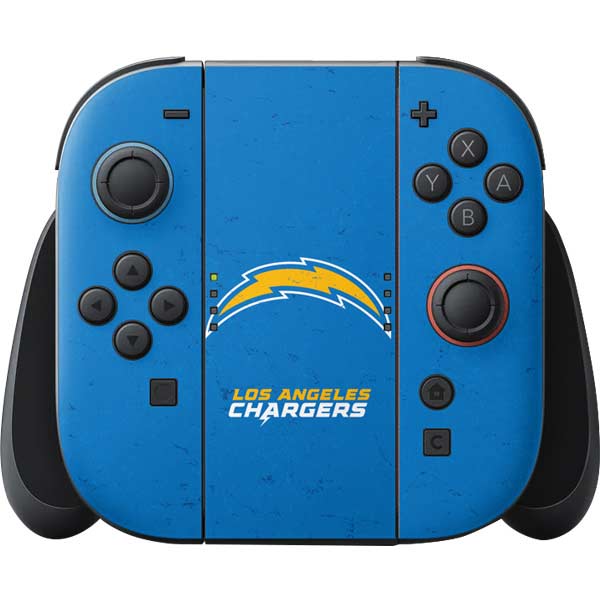 NFL Los Angeles Chargers - Alternate Distressed Nintendo Skins